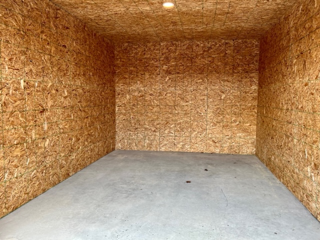 Inside of storage unit